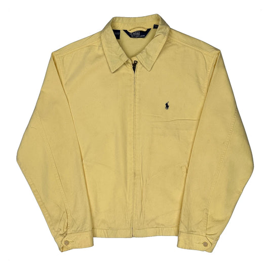 Polo By Ralph Lauren Harrington Jacket - Large Yellow Cotton