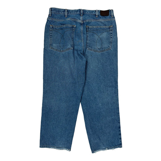 Calvin Klein Jeans Jeans - 38W 29L Blue Cotton