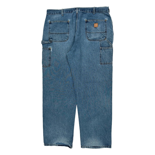 Carhartt Carpenter Jeans - 42W 32L Blue Denim