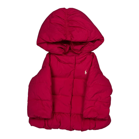 Age 12 Months Ralph Lauren Puffer - 2XS Red Polyester
