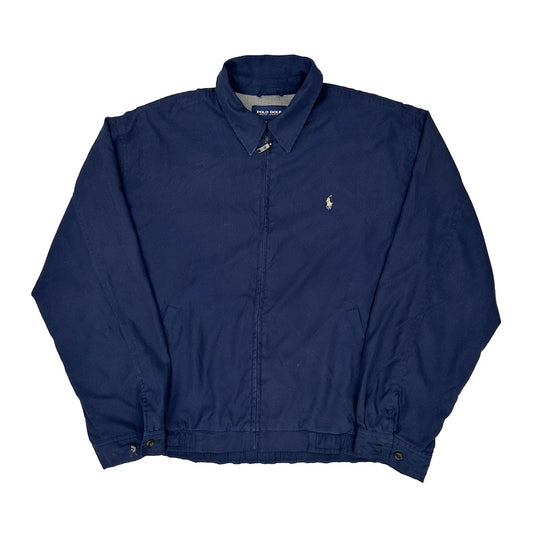 Polo By Ralph Lauren Harrington Jacket - Large Navy Polyester