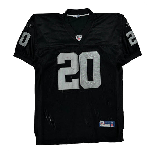 Raiders Reebok Nfl Jersey - XL Black Polyester