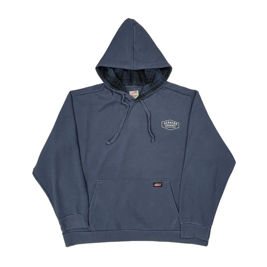 Dickies Hoodie - 2XL Blue Cotton Blend