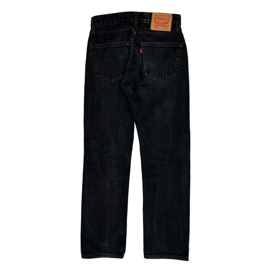 505 Levis Jeans - 28W 31L Black Cotton
