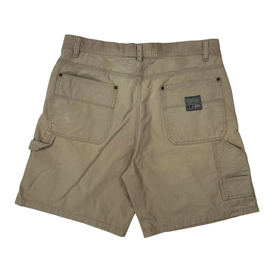 Denver Hayes Carpenter Shorts - 34W 10L Beige Cotton