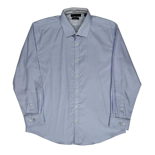 Tommy Hilfiger Slim Fit Shirt - XL Blue Cotton
