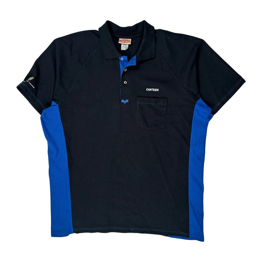 Red Kap Polo Shirt - XL Black Cotton Blend