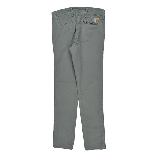 Carhartt Chinos - 30W 31L Grey Cotton Blend
