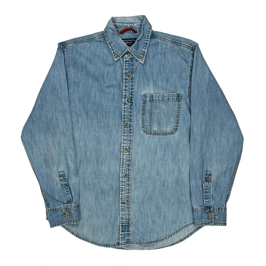 Levis Denim Shirt - XL Light Wash Denim