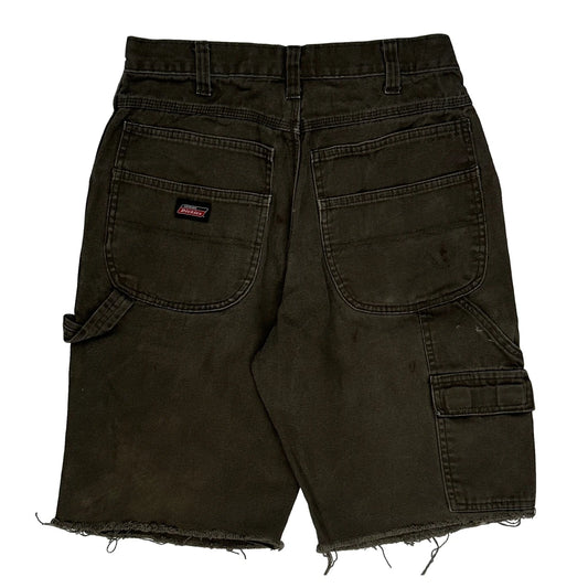 Dickies Carpenter Shorts - 29W 9L Brown Cotton