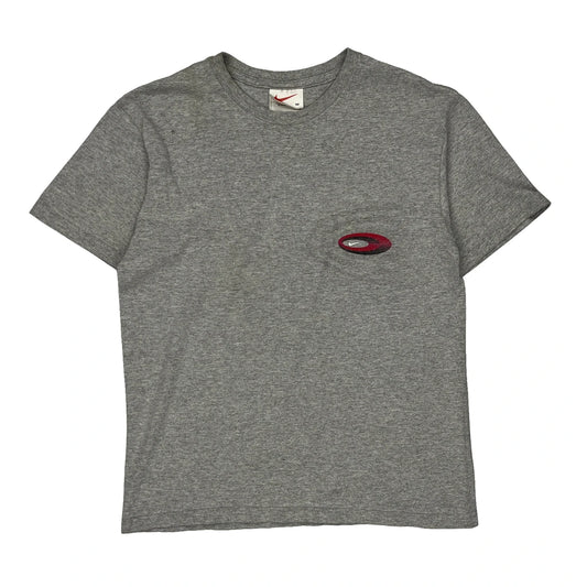 Nike T-Shirt - Medium Grey Cotton