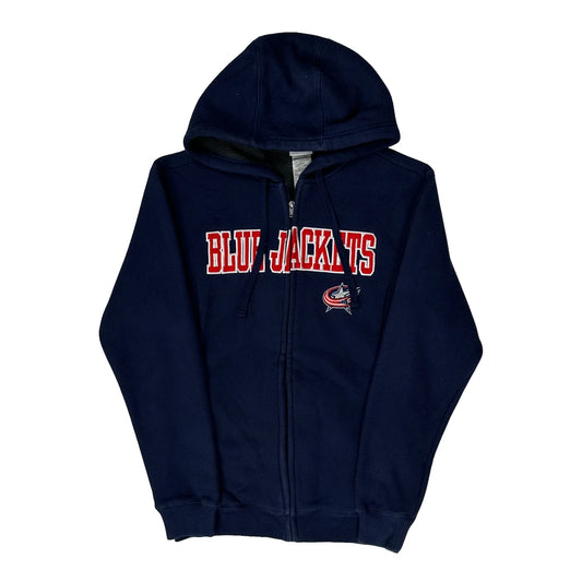 Columbus Blue Jackets N.H.L. Nhl Hoodie - Small Navy Polyester