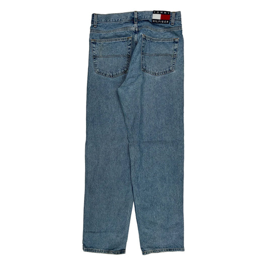 Vintage 90s Tommy Jeans - 33W 32L Blue Denim