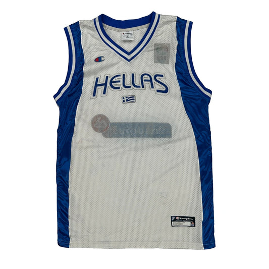 Hellas Champion Jersey - Medium Blue Polyester