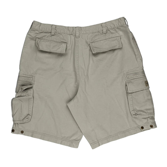 Lee Cargo Shorts - 37W 11L Beige Cotton