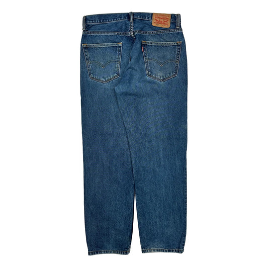 550 Levis Jeans - 33W 32L Blue Cotton