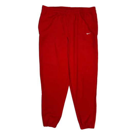 Nike Tracksuit - Large Red Polyester