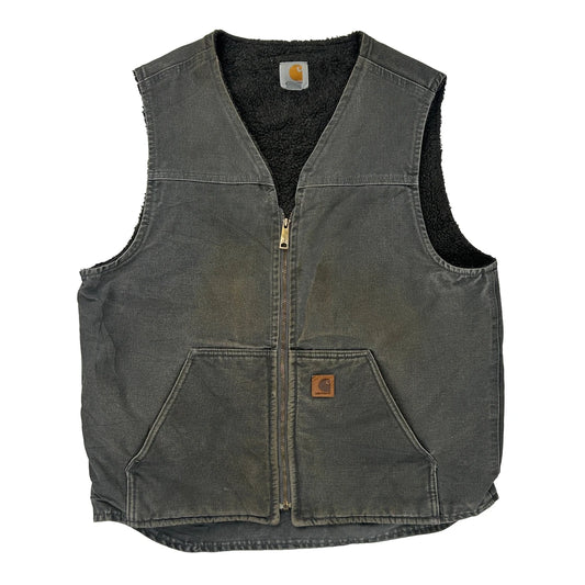 Carhartt Gilet - Large Grey Cotton