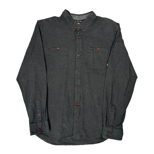 Vans Shirt - Large Grey Cotton