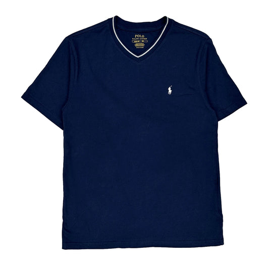 Polo By Ralph Lauren T-Shirt - Large Navy Cotton