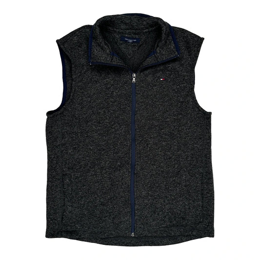 Tommy Hilfiger Gilet - Large Grey Polyester