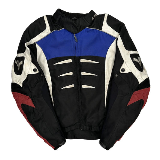 Unbranded Graphic Jacket - Large Black Polyester