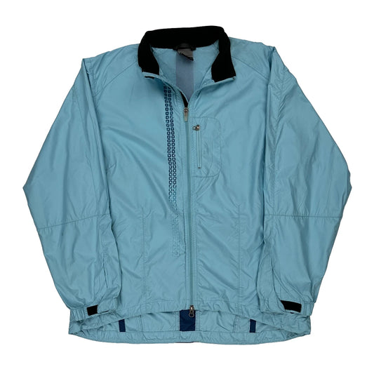 Nike Jacket - Large Blue Polyester