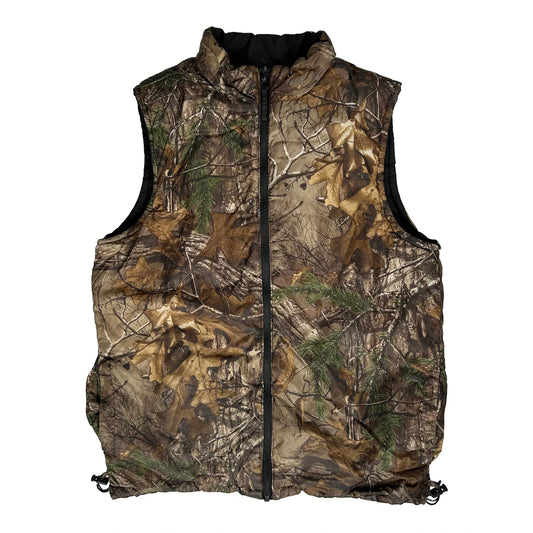 Realtree Camo Gilet - Medium Camo Polyester