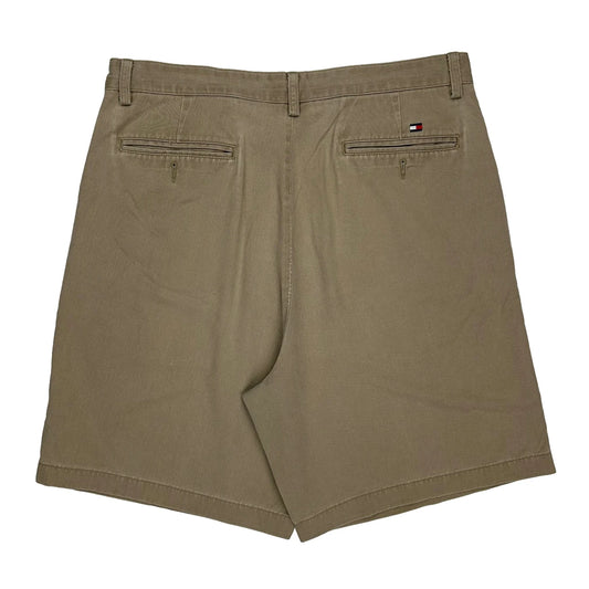 Tommy Hilfiger Chino Shorts - 34W 9L Khaki Cotton