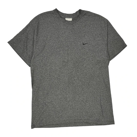 Vintage Nike T-Shirt - Large Grey Cotton