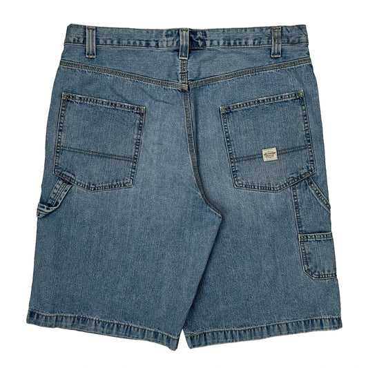 Levis Carpenter Shorts - 38W 11L Blue Cotton