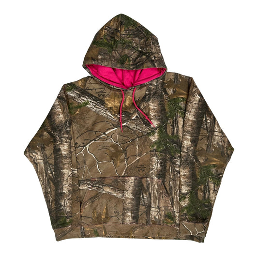 Realtree Camo Hoodie - XL Camo Cotton Blend