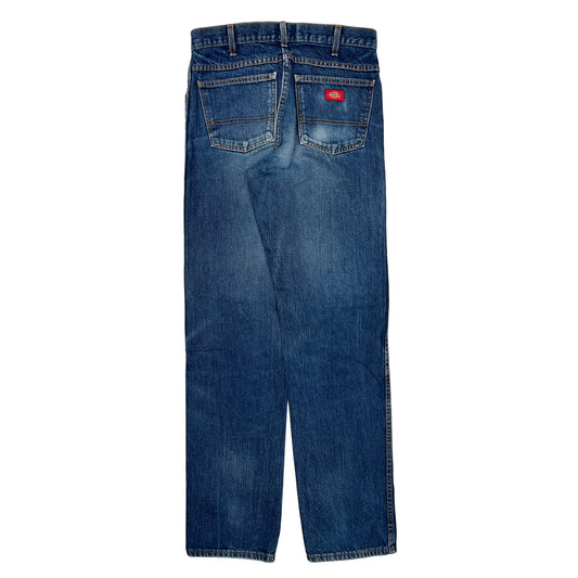Dickies Jeans - 30W 36L Blue Cotton