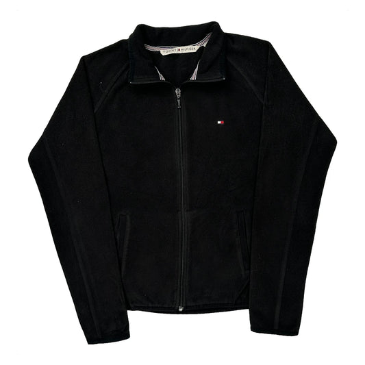 Tommy Hilfiger Fleece Jacket - Medium Black Polyester