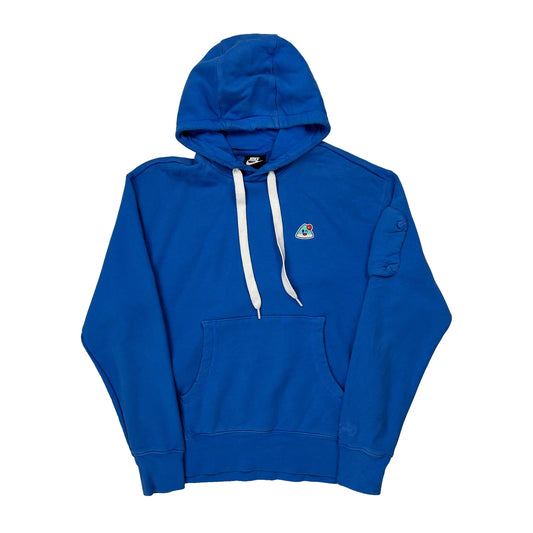 Nike Hoodie - Medium Blue Cotton
