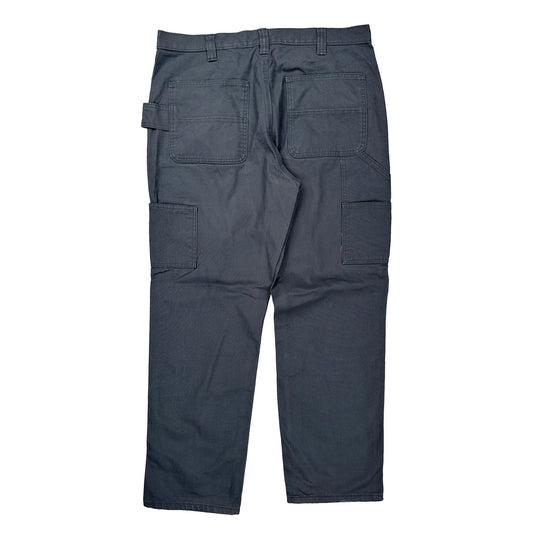 Dickies Carpenter Trousers - 36W 31L Grey Cotton