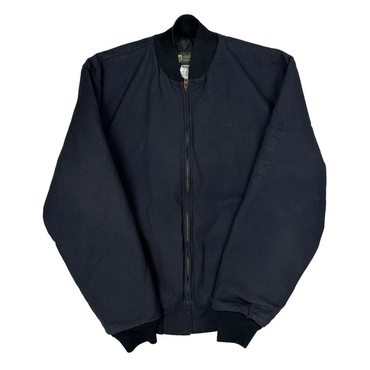 Horace Small Workweaar Bomber Jacket - Small Black Polyester