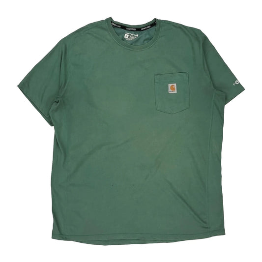 Force Carhartt T-Shirt - XL Green Cotton