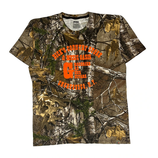Russell Athletic Camo T-Shirt - Large Camo Cotton