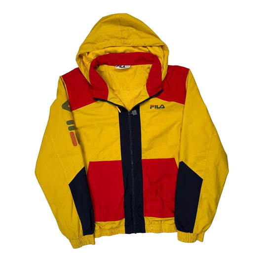 Fila Windbreaker - 2XL Yellow Polyester