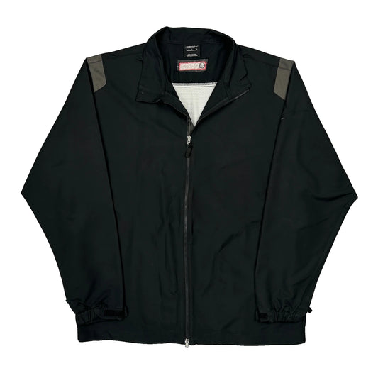 Delta Nike Golf Windbreaker - Large Black Polyester