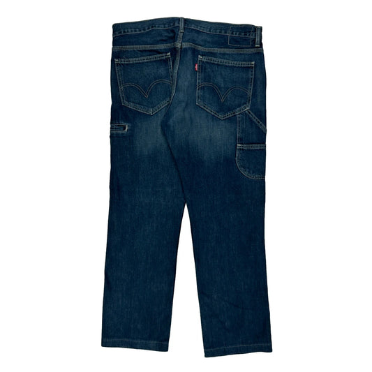 Levis Carpenter Jeans - 34W 31L Blue Cotton