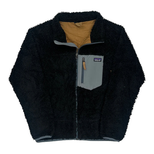 Patagonia Fleece Jacket - Medium Black Polyester