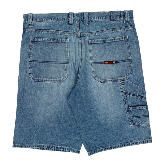 Ooh Mow Mao Denim Shorts - 40W 11L Blue Denim