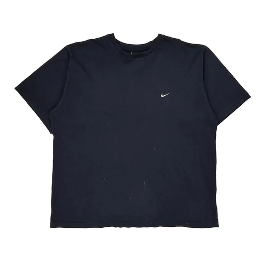 Vintage Nike T-Shirt - XL Navy Cotton