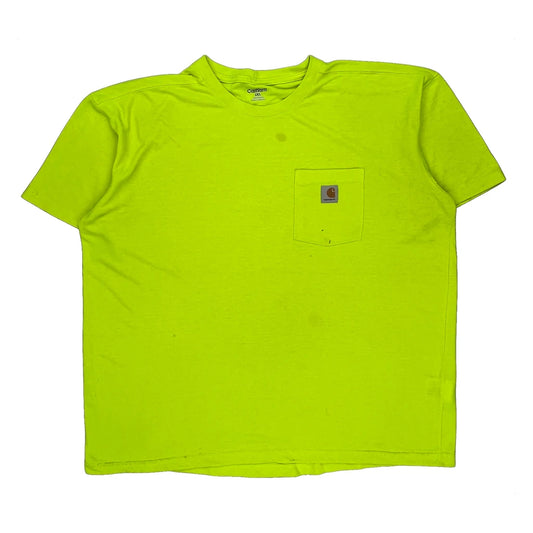 Carhartt T-Shirt - 2XL Yellow Polyester