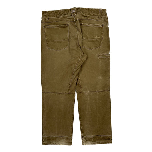 Kuhl Trousers - 38W 30L Brown Cotton Blend