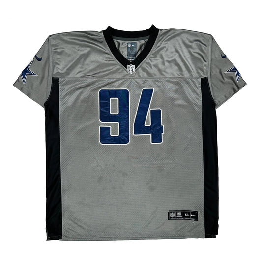 Vintage Dallas Cowboys Nike Nfl Jersey - 2XL Grey Polyester