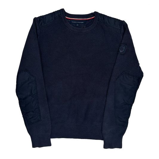 Tommy Hilfiger Jumper - Medium Navy Cotton