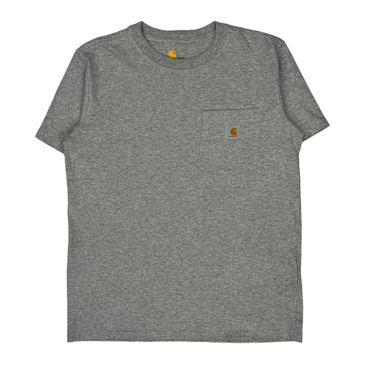 Carhartt T-Shirt - Small Grey Cotton